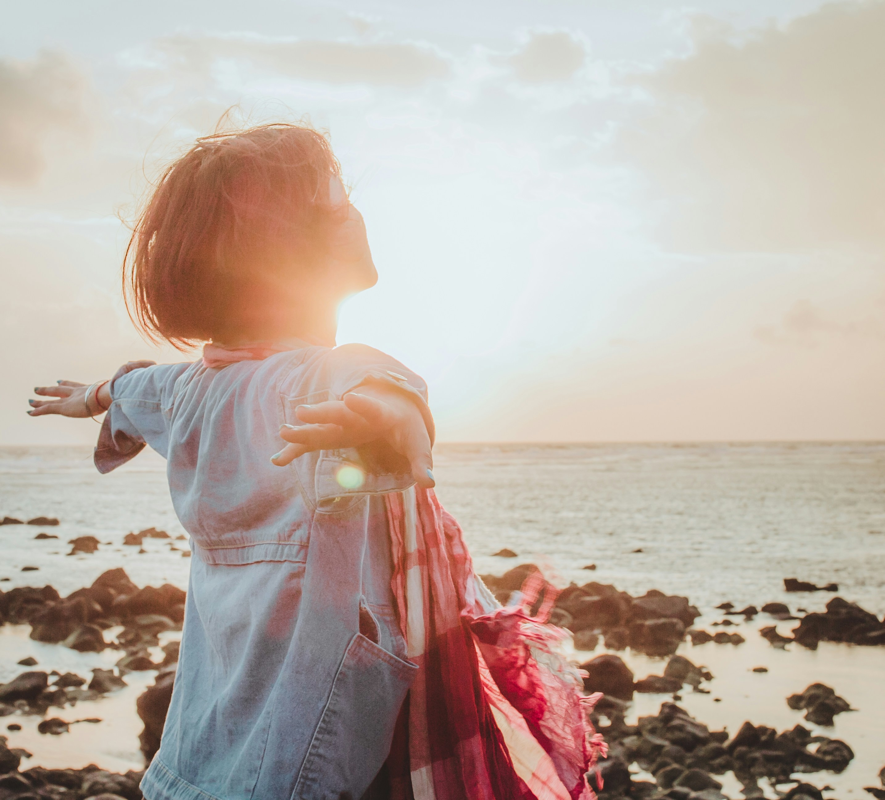Child by the water